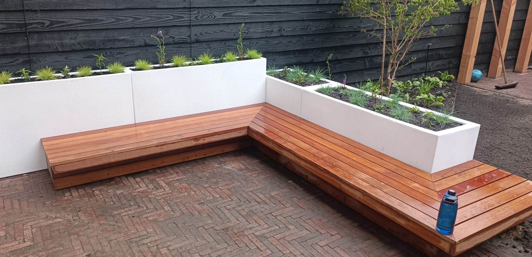 loungebank tuin